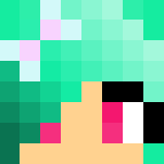 Cute Neon Girl - Cute Girls Minecraft Skins - image 3