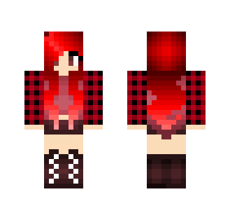 Red Girl - Girl Minecraft Skins - image 2