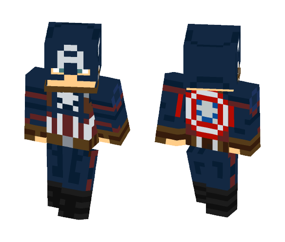Captain America [Civil War] - Comics Minecraft Skins - image 1