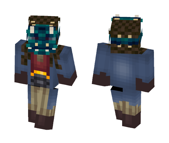 Masked Kharajyr - Interchangeable Minecraft Skins - image 1