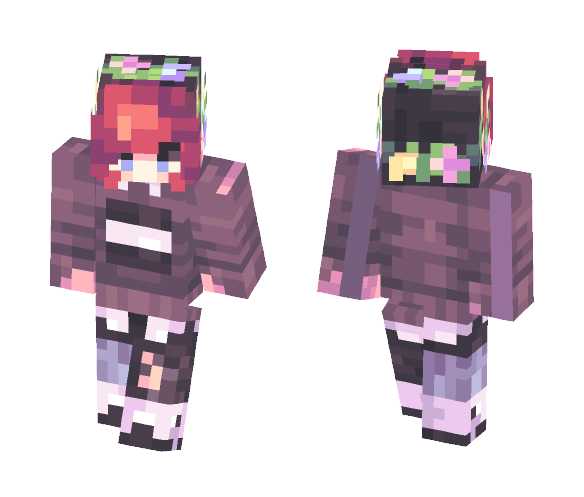 I really love flower crowns - Flower Crown Minecraft Skins - image 1