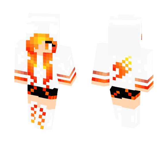 Firey Fairy - Female Minecraft Skins - image 1