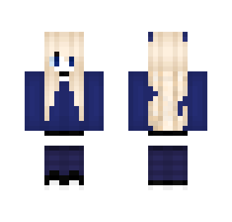 ~Blue ♥ - Female Minecraft Skins - image 2