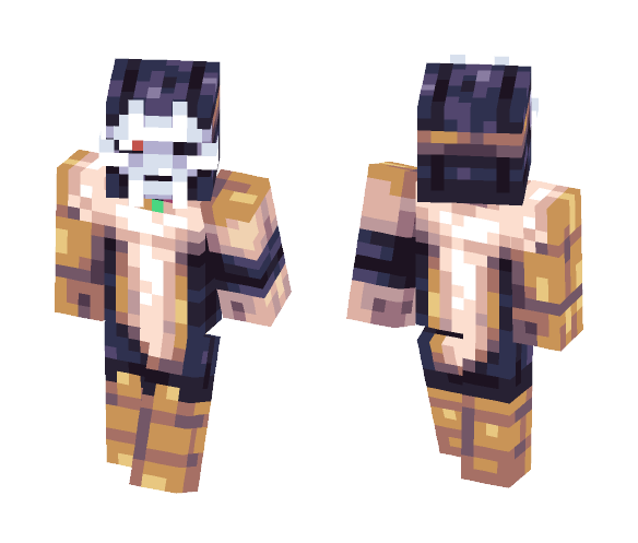 jhin, the mind of the virtuoso - Male Minecraft Skins - image 1
