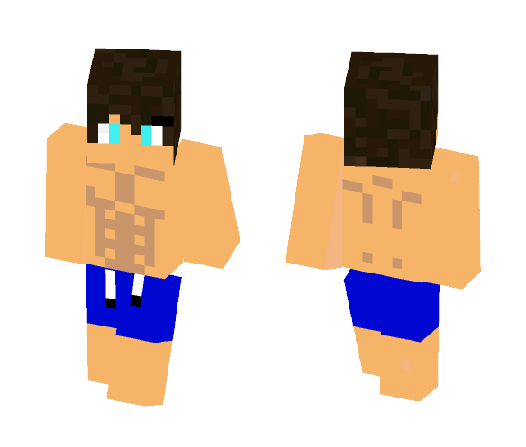 Updated Beach Boy - Boy Minecraft Skins - image 1