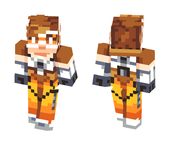 Tracer - Female Minecraft Skins - image 1