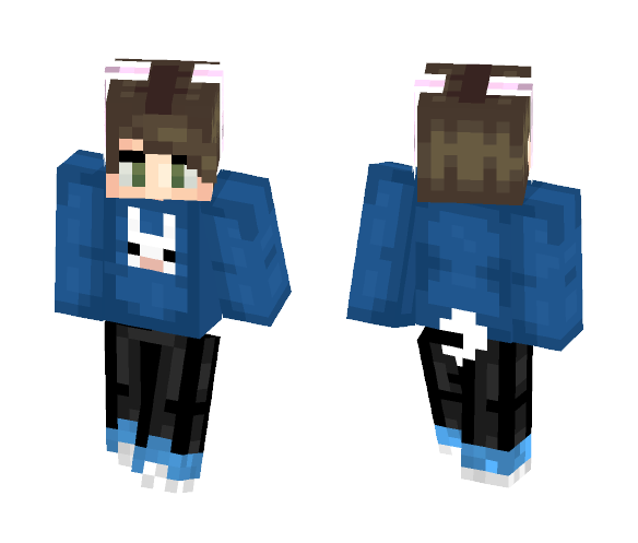 Bunny Boy~ ☀Scoliosis☀ - Male Minecraft Skins - image 1