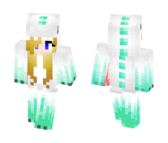 littlepony02 Dino girl - Girl Minecraft Skins - image 1