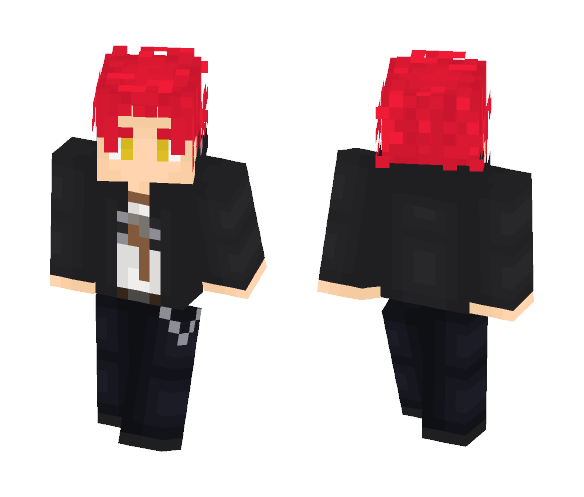 Mikoto Suoh (K-Project) 1st Draft - Male Minecraft Skins - image 1