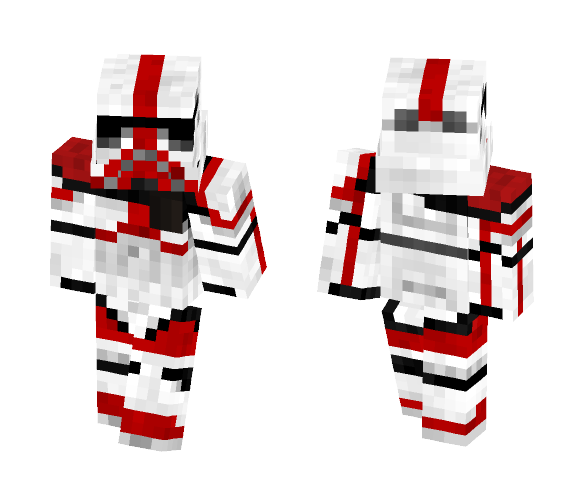 Imperial Incinerator Trooper - Male Minecraft Skins - image 1