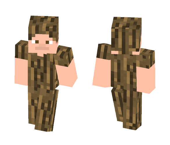 Wood Man Skin - Male Minecraft Skins - image 1