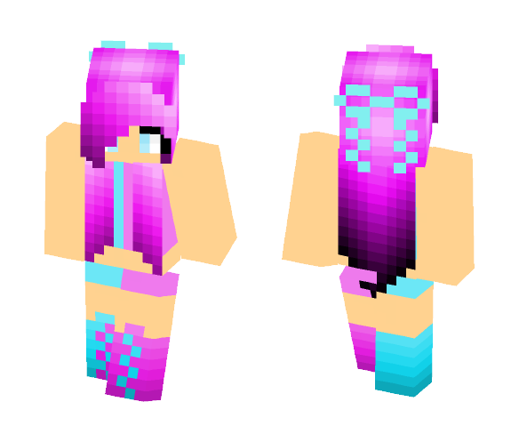 Adorable Cotton Candy Girl :D - Girl Minecraft Skins - image 1