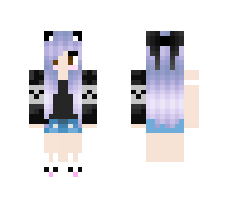 Two Outfits Girl - Girl Minecraft Skins - image 2