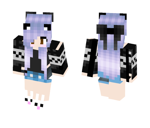 Two Outfits Girl - Girl Minecraft Skins - image 1