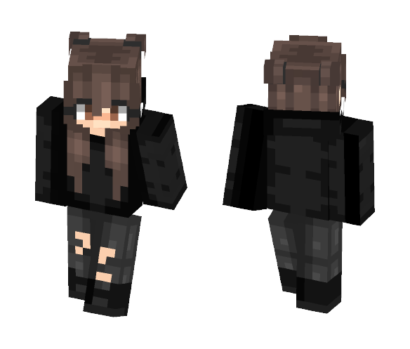 o wow look it's me --- depressing - Female Minecraft Skins - image 1