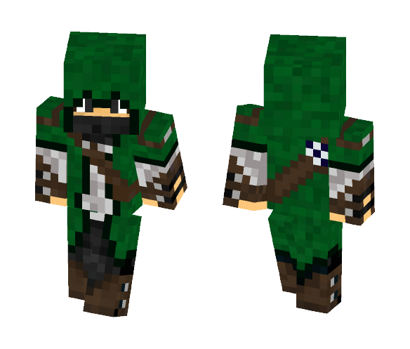 Forest Assassin - Male Minecraft Skins - image 1