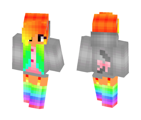 Nyan cat (｡◕‿‿◕｡) - Cat Minecraft Skins - image 1