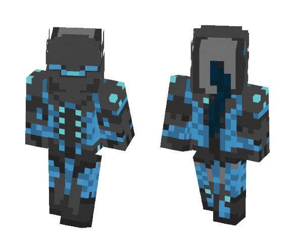 Genji: Carbon Fiber - Male Minecraft Skins - image 1