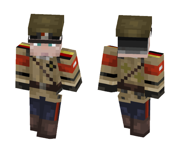 Nazi Richtofen - Male Minecraft Skins - image 1