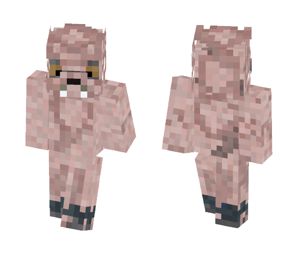 White Werewolf - Male Minecraft Skins - image 1