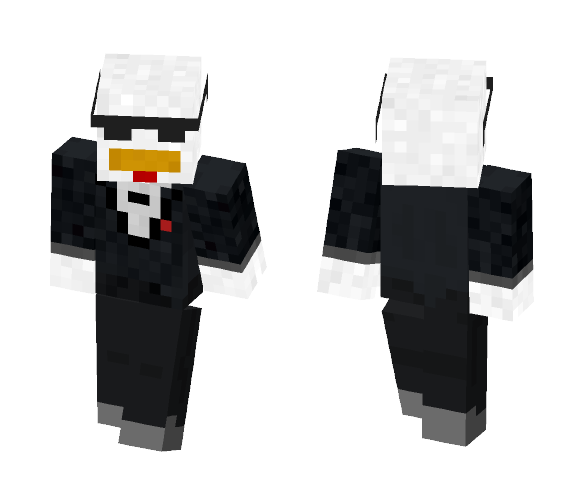 Tuxedo Chicken - Male Minecraft Skins - image 1
