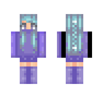 муѕтιςαℓ - purple ninja - Female Minecraft Skins - image 2