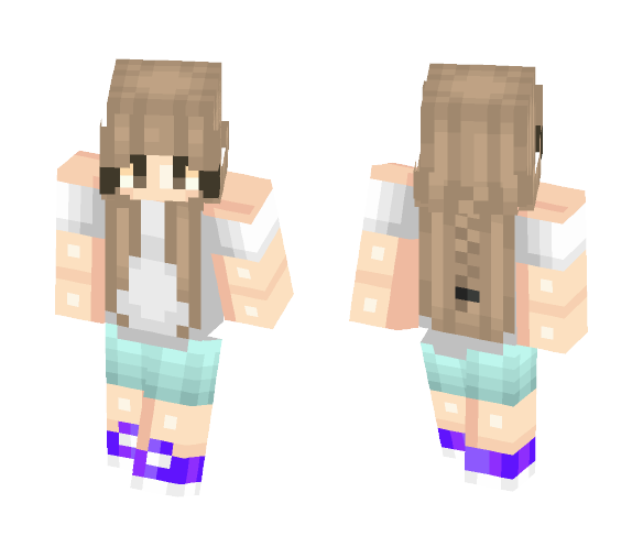 So I did a braid - Female Minecraft Skins - image 1