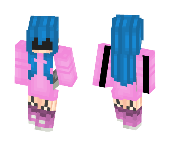 Pink ~Oliver - Female Minecraft Skins - image 1