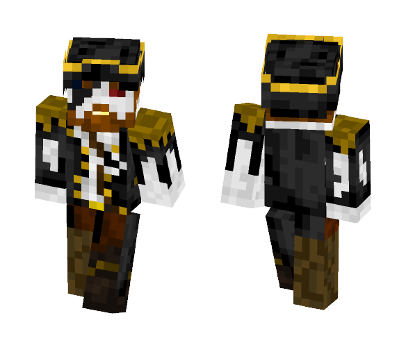 Skeleton Pirate - Male Minecraft Skins - image 1