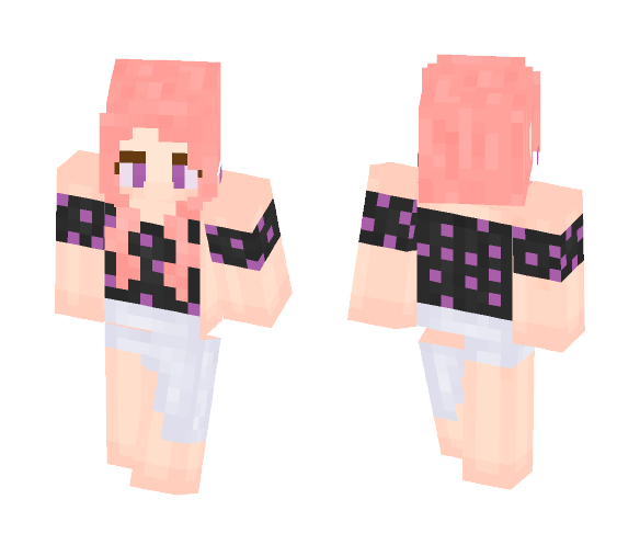 Pink and Purple - Female Minecraft Skins - image 1