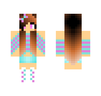 Cute Aztec Print Girl - Cute Girls Minecraft Skins - image 2