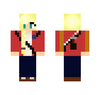 Blonde archer - Female Minecraft Skins - image 2