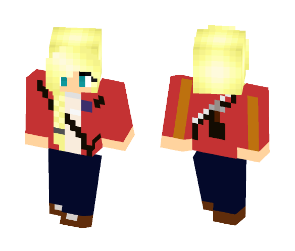 Blonde archer - Female Minecraft Skins - image 1