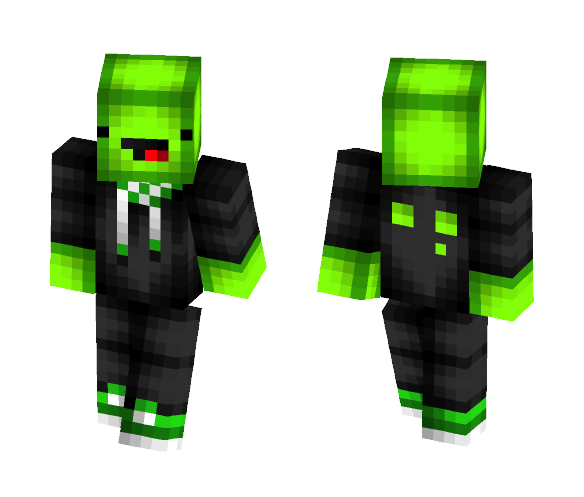 Slime Guy - Male Minecraft Skins - image 1