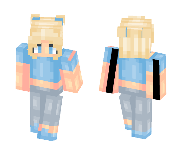 Xx Blue Dreams xX - Female Minecraft Skins - image 1