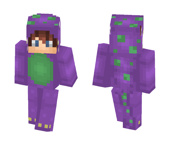 My Cousin - Barney Cosplay - Male Minecraft Skins - image 1
