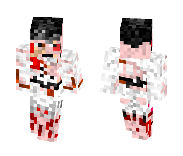 Bloody Asian Teenager - Male Minecraft Skins - image 1