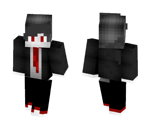 Ghost tuxedo - Male Minecraft Skins - image 1