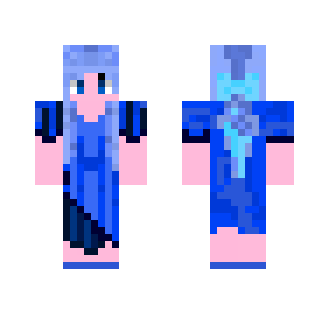 Aquaron Warrior (F) - Female Minecraft Skins - image 2
