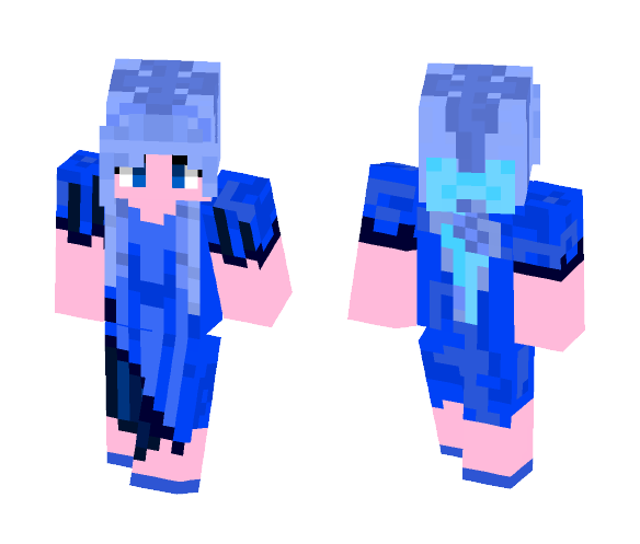 Aquaron Warrior (F) - Female Minecraft Skins - image 1