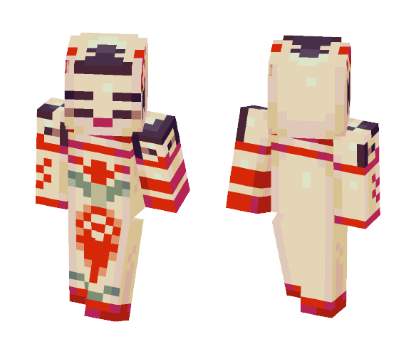 Kokeshi (こけし) [16th] - Interchangeable Minecraft Skins - image 1