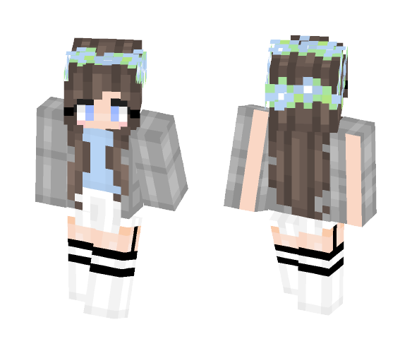 Casual Cardigan - Female Minecraft Skins - image 1
