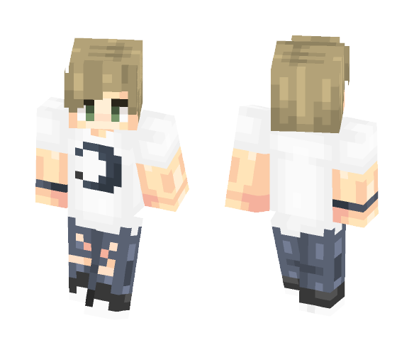 :3 | Moon Son - Male Minecraft Skins - image 1