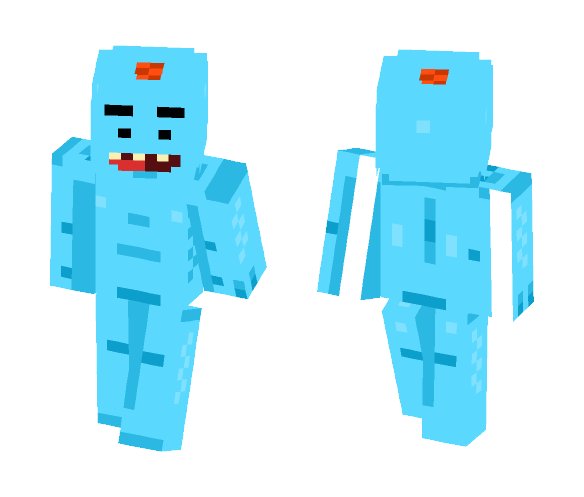 Mr. Meeseeks (Rick and Morty) - Male Minecraft Skins - image 1