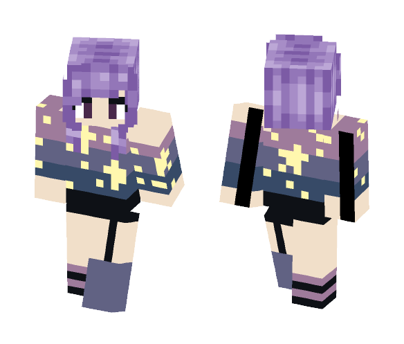woOOOO conTEST // Night Skies - Female Minecraft Skins - image 1