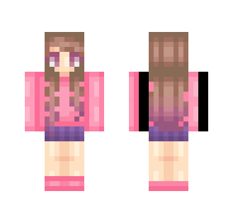 муѕтιςαℓ - Pink and purple - Female Minecraft Skins - image 2
