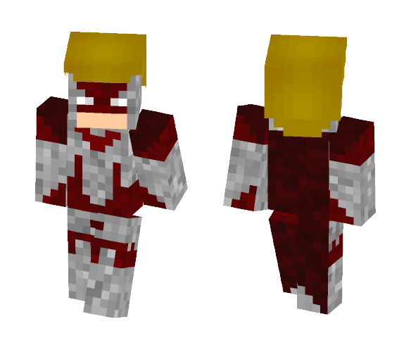 Azrael No Man's Land Suit Red - Male Minecraft Skins - image 1