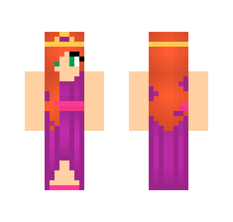 Purple Princess - Female Minecraft Skins - image 2