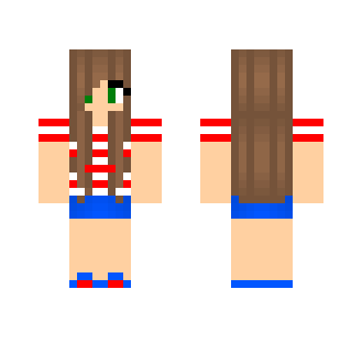 4th of July girl - Girl Minecraft Skins - image 2