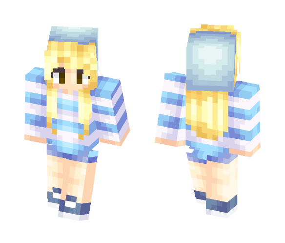 Beanie Girl - Girl Minecraft Skins - image 1